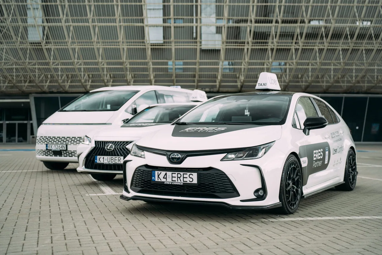 Toyota Corolla i pozostałe samochody floty ERES Partner